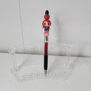 Silicone Horror Focal Beaded Pen Handmade Chucky from Child's Play Movie Liquid